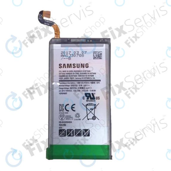 Batteria per Samsung S8 Plus G955F, EB-BG955ABE, EB-BG955ABA, GH43-04726A, GH82-14656A, 3500mAh, Genuine Service Pack