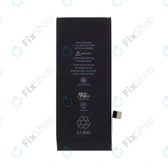Batteria per iPhone SE (2nd Gen 2020), 1821mAh, A2312, Service Pack
