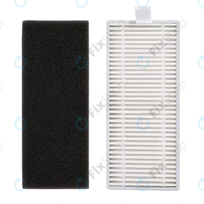 Set di ricambio per Xiaomi Viomi S9, Proscenic M7 Pro, M7 Max, M8 Pro (1x Spazzola principale, 2x Filtri, 2x Spazzole laterali, 2x Panni mop, 2x Sacchetti per la polvere)