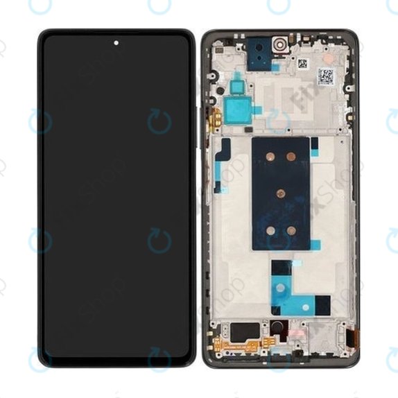 Schermo per Xiaomi 11T Pro, Meteorite Gray, Vetro touch con cornice, 5600030K3S00, 56000E0K3S00, Genuine Service Pack