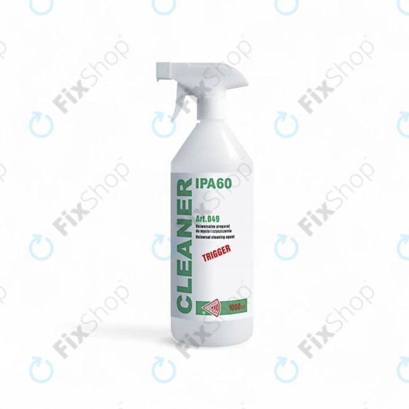 Alcool isopropilico 60%, 1000 ml, Trigger, Cleanser IPA