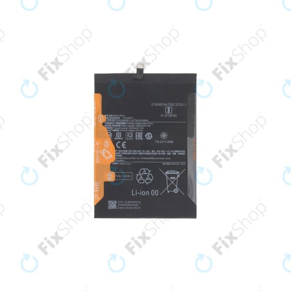 Batteria per Xiaomi Pad 6, BP4N, 4420mAh