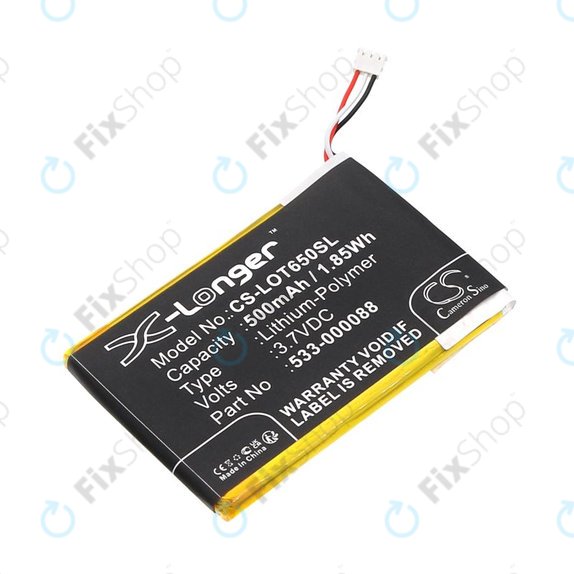 Batteria per Logitech Mx Master, 533-000088, HB303450, Li-Pol, 500mAh, 3.7V, HQ
