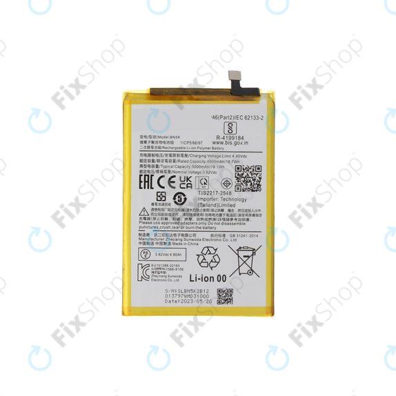 Batteria per Xiaomi Redmi 12 23053RN02A 23053RN02Y 23053RN02I, 5000mAh