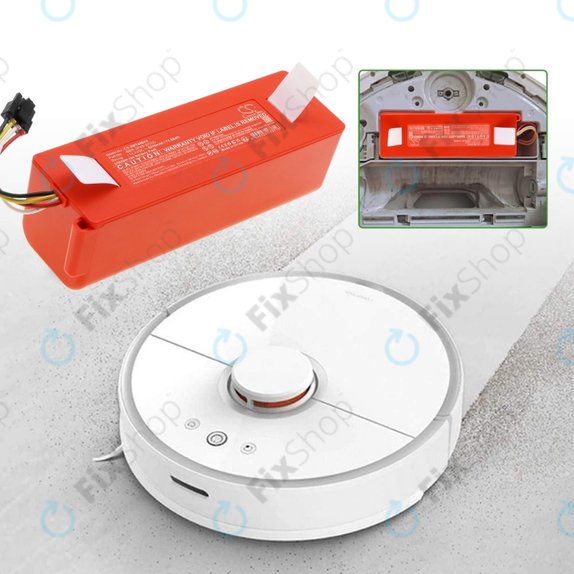 Batteria per Xiaomi RobGoldck E-seriess, Q-seriess, S-seriess, BRR-2P4S-5200, Li-Ion, 5200mAh, 14.4V, HQ