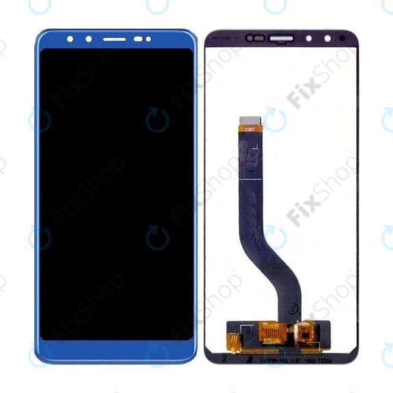 Schermo LCD per Lenovo K9, Blue, Vetro touch senza cornice