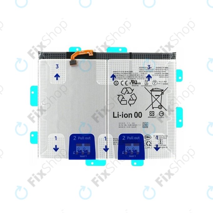 Batteria per Samsung Galaxy Tab S9 X710, X716B, EB-BX716ABY, 8400mAh
