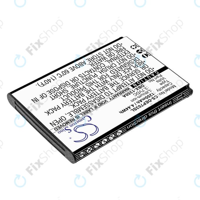 Batteria per Doro 7030, 7031, DFC-0270, 7080, DBX-1350A, Li-Ion, 3.7V, 1200mAh, HQ
