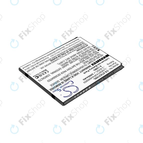 Batteria per ZTE Blade A3, A5, Optus X Power 2, Li3826T43P4h695950, Li-Ion, 3.8V, 2400mAh, HQ