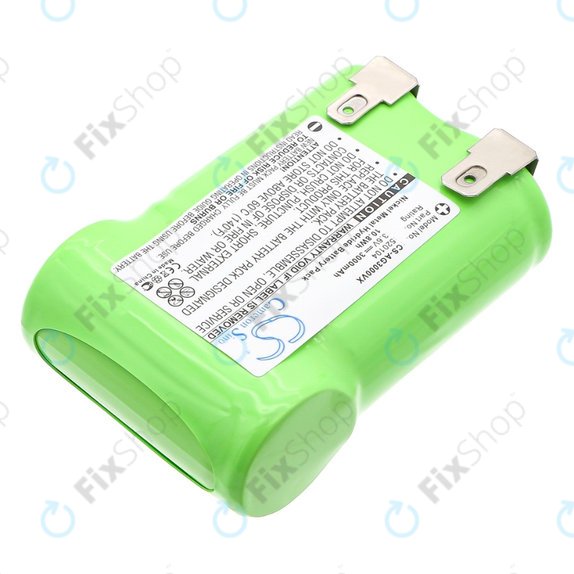Batteria per AEG Electrolux Junior 3000, 520104, Ni-MH, 3000mAh, 3.6V, HQ