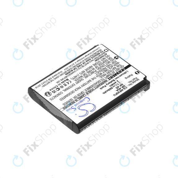 Batteria per Leica, ALBA, Fujifilm, Avision, Praktica, Medion, NP-45, Li-Ion, 660mAh, 3.7V, HQ