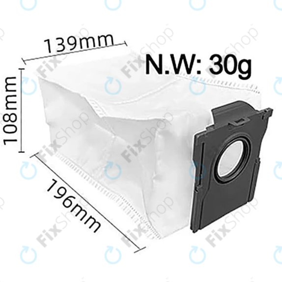 Sacchetto per aspirapolvere, 2 pz. per Xiaomi Mova P50 Pro Ultra