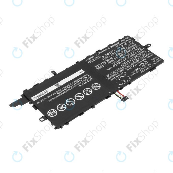 Batteria per Lenovo Thinkpad X1 Tablet, SB10J78994, Li-Pol, 7.5V, 4900mAh, HQ