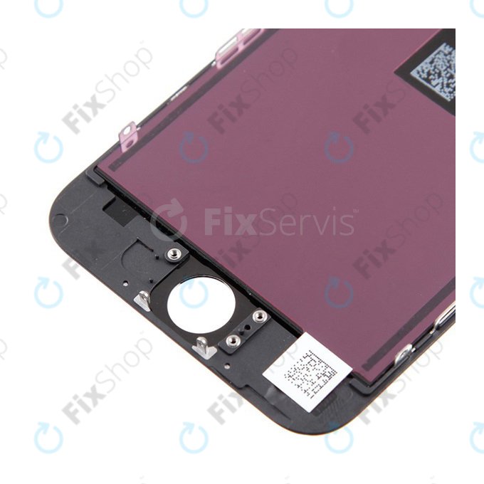 Schermo per iPhone 6, Black, Vetro touch con cornice, Refurbished