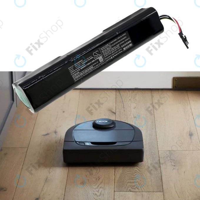 Batteria per Neato Botvac D3, D4, D5, D6, D7-seriess, 945-0225, 205-0011, 205-0013, Li-Ion, 4200mAh, 14.4V, HQ