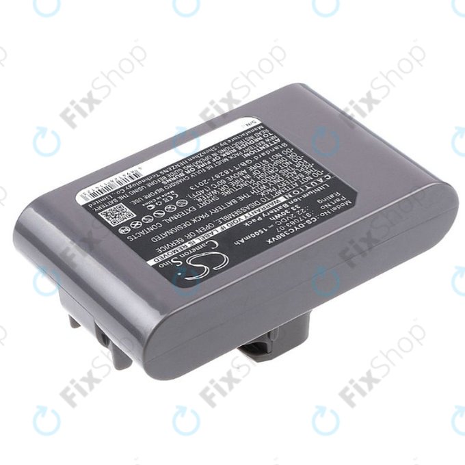 Batteria per Dyson DC-seriess, 917083-07, Li-Ion, 1500mAh, 22.2V, HQ