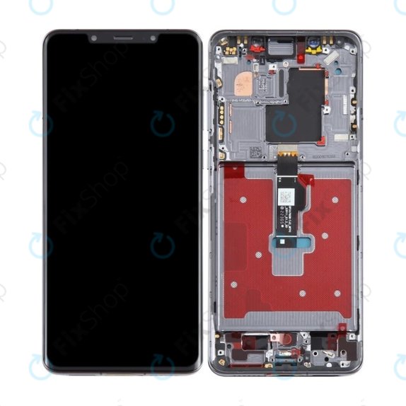 Schermo OLED per Huawei Mate 50 Pro DCO-AL00, DCO-LX9, Black, Vetro touch con cornice