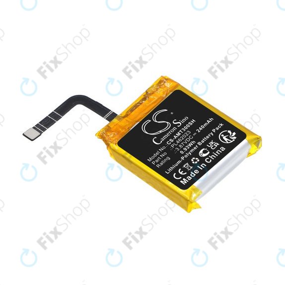 Batteria per Amazfit GTS3, PL462023, Li-Pol, 240mAh, 3.87V, HQ