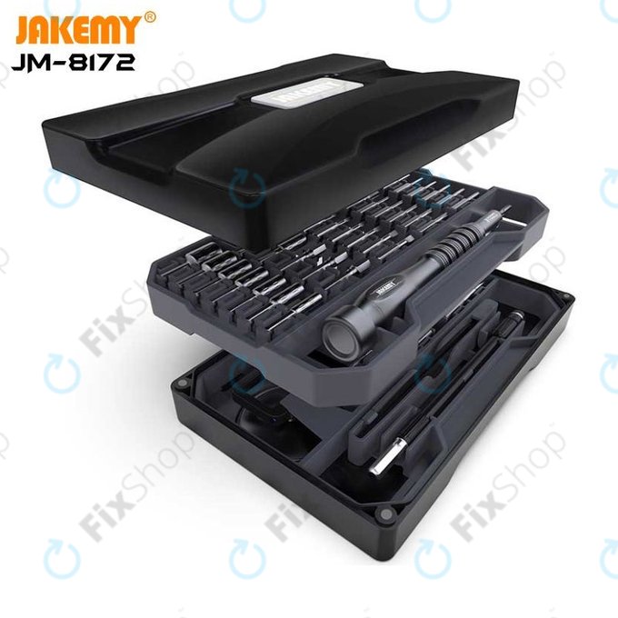 Set strumenti professionali multifunzione per riparazioni 73 in 1, Jakemy JM-8172