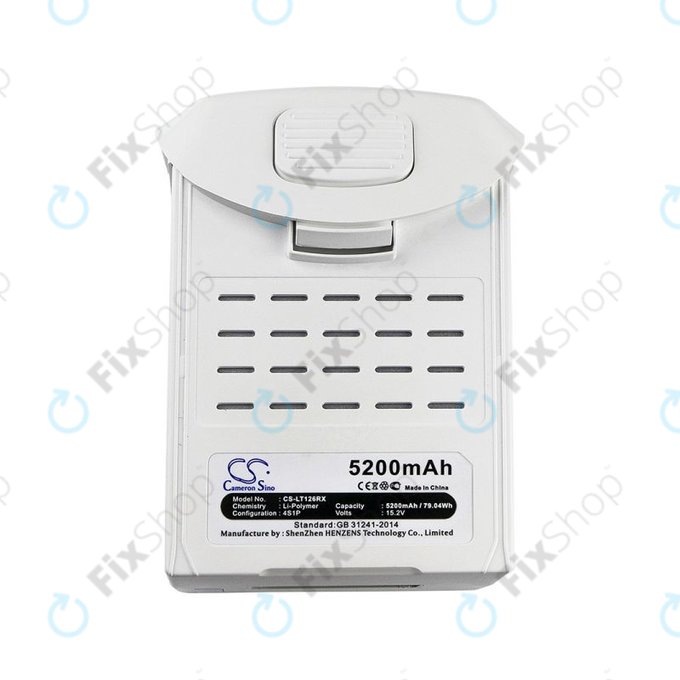 Batteria per DJI Phantom 4, Li-Pol, 5200mAh, 15.2V, HQ
