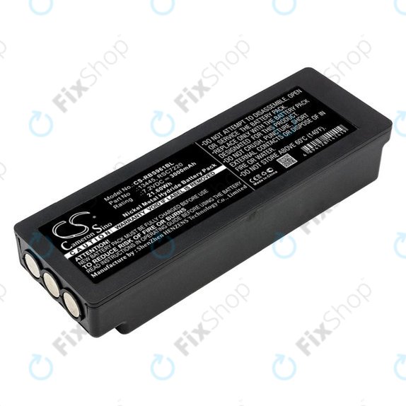 Batteria per Scanreco 590, Cifa, Effer, RSC7220, Ni-MH, 3000mAh, 7.2V, HQ