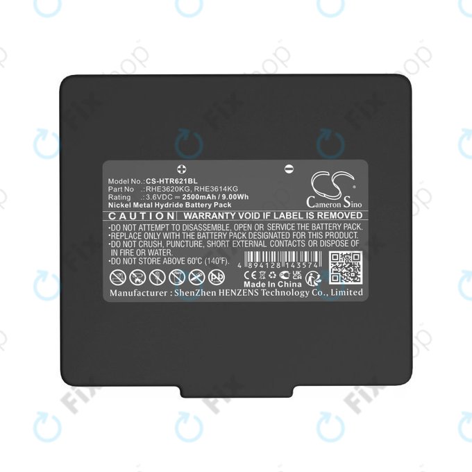 Batteria per Hetronic, RHE3620KG, Ni-MH, 2500mAh, 3.6V, HQ