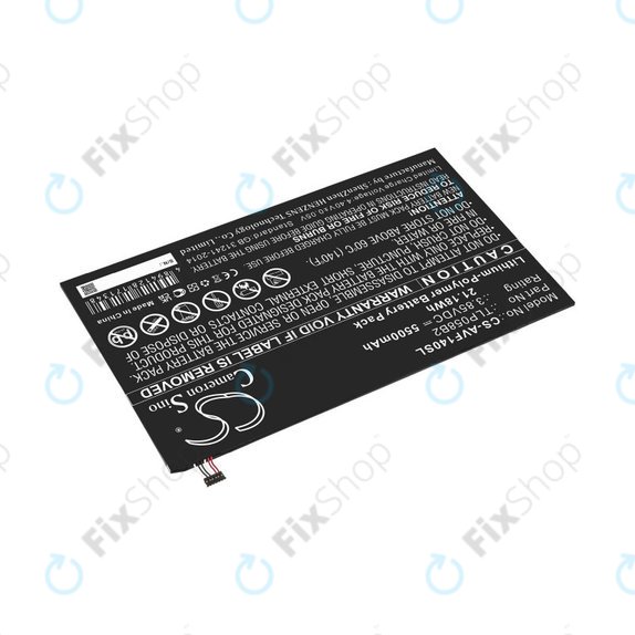 Batteria per Vodafone Tab Prime 7, TLP058B2, Li-Pol, 3.85V, 5500mAh, HQ