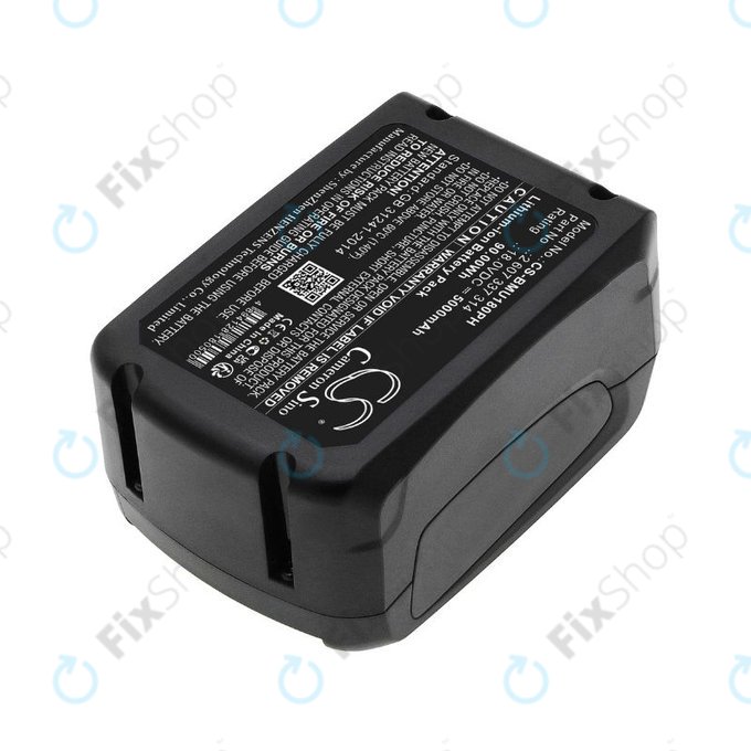 Batteria per Bosch 18V, 2 607 337 314, Li-Ion, 5000mAh, 18.0V, HQ