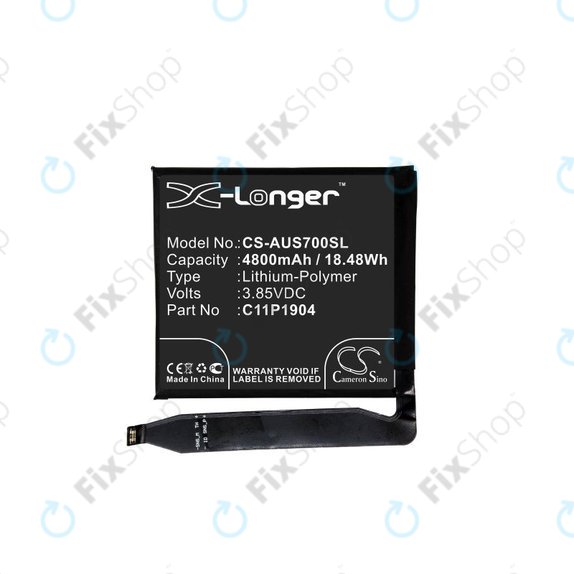 Batteria per Asus Zenfone 7 ZS670KS, 7 Pro ZS671KS, C11P1904, 4800mAh, HQ
