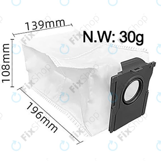 Sacchetto per aspirapolvere, 2 pz. per Xiaomi Mova P50 Pro Ultra