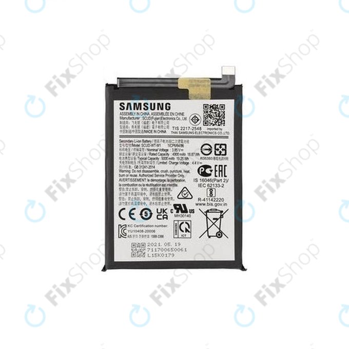 Batteria per Samsung A22 5G A226B, EB-BA226ABY, SCUD-WT-W1, GH81-20698A, 5000mAh, Genuine Service Pack