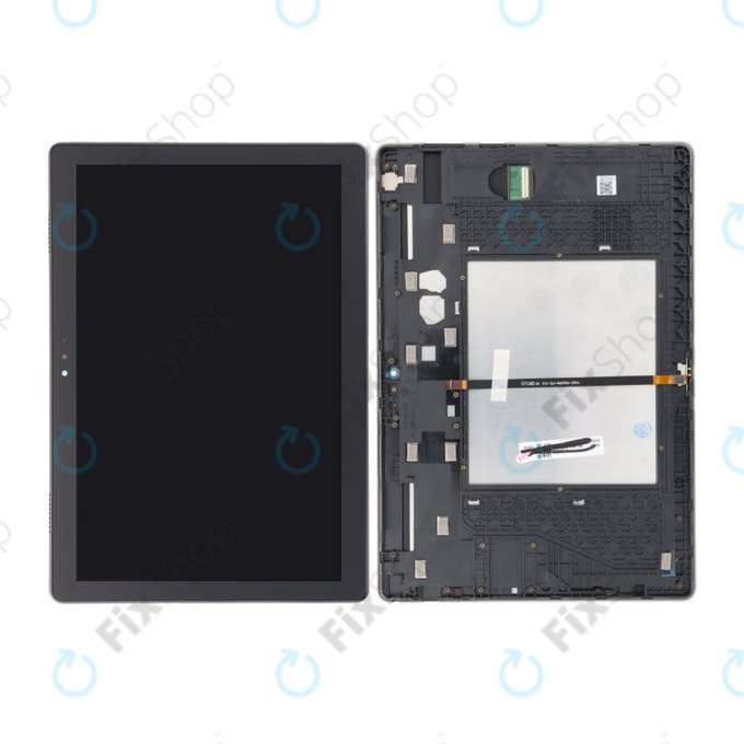 Schermo LCD per Lenovo Tab M10 TB-X605F, TB-X605N, TB-X605M, Black, Vetro touch con cornice