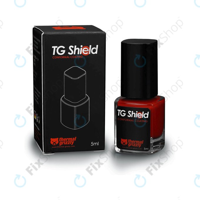 Rivestimento protettivo contro il metallo liquido 5ml, Thermal Grizzly TG Shield