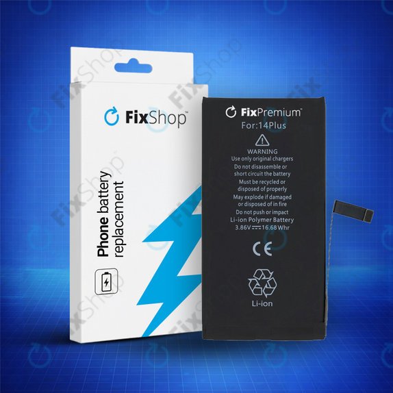 Batteria per iPhone 14 Plus, 4323mAh