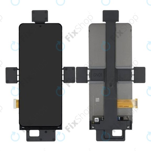 Schermo per Samsung Z Flip 6 F741B, Vetro touch senza cornice, GH82-35022A, Genuine Service Pack