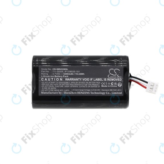 Batteria per Sonos Roam, 111-00005, Li-Ion, 5200mAh, 3.7V, HQ