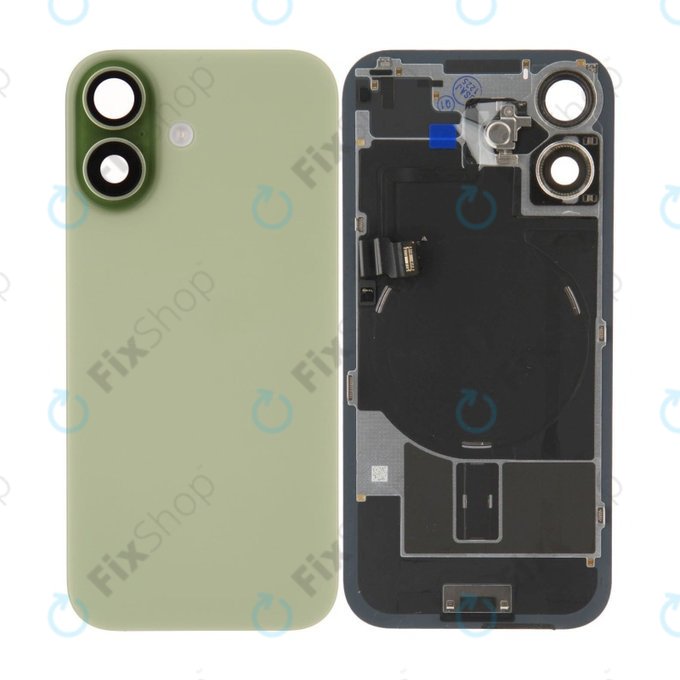 Vetro scocca posteriore per iPhone 17, Sage, Pulled A
