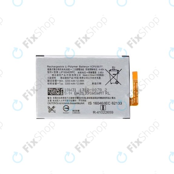 Batteria per Sony Xperia L2, Xperia L3, XA2 Dual, LIP1654ERPC, 3300mAh