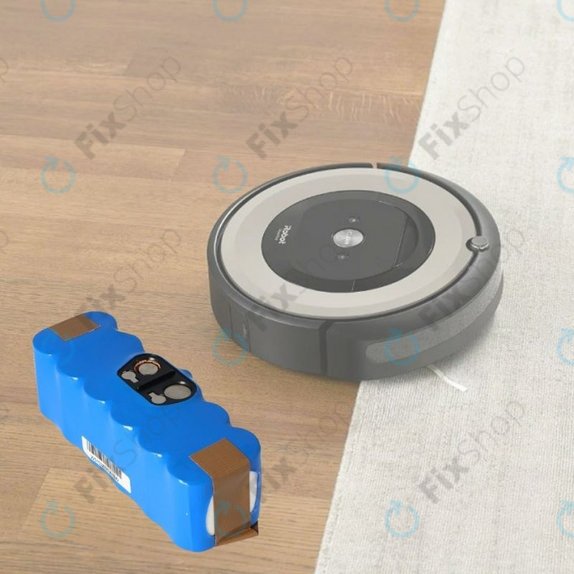 Batteria per iRobot Roomba 500, 600, 700, 800, 900-seriess, R3, Scooba 450, Vileda 137173, 11702, GD-Roomba-500, VAC-500NMH-33, Ni-MH, 4000mAh, 14.4V