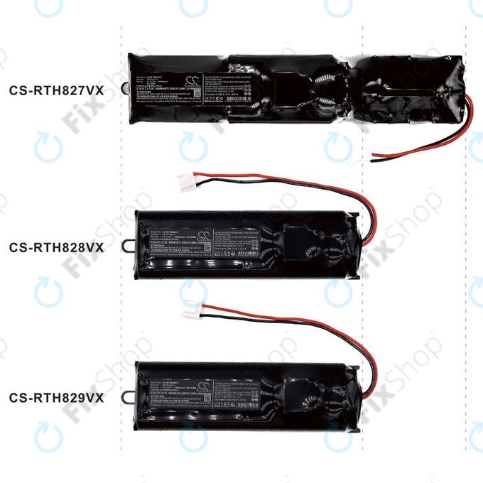 Batteria per Rowenta RH8827WO, RH8971WO RH8929WO RS-RH5274, Li-Ion, 3500mAh, 25.2V, HQ