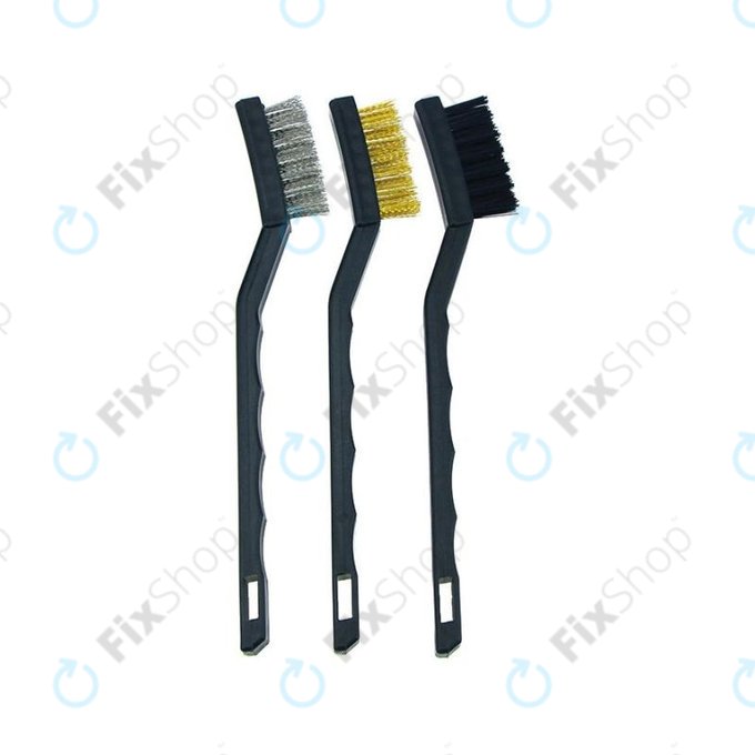 Kit di spazzole antistatiche ESD per la pulizia dei connettori 3pcs
