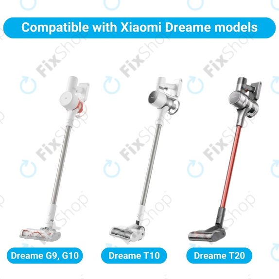 Batteria per Xiaomi Dreame G10, G20, T10, T20, 3027689, Li-Ion, 2400mAh, 25.2V, HQ