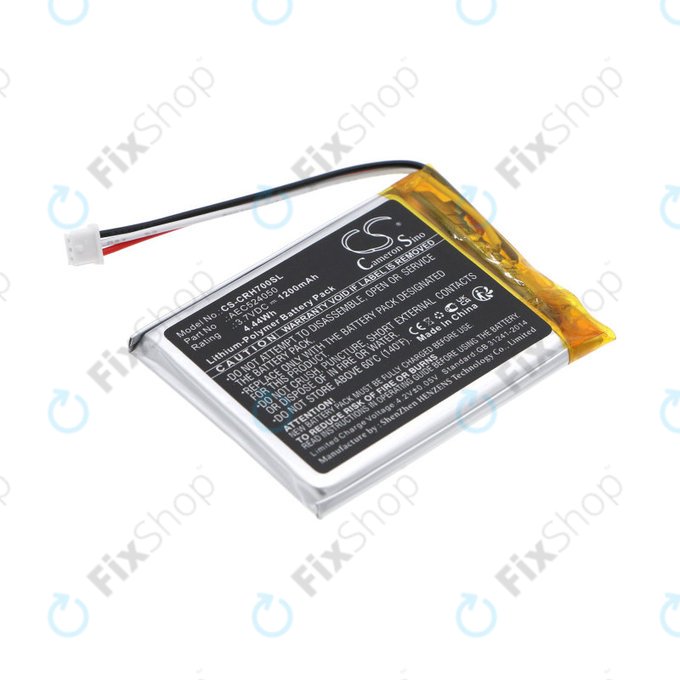 Batteria per Corsair HS75 XB, HS70 SE Void Pro RGB, HS70SE, AEC524050, Li-Pol, 3.7V, 1200mAh, HQ