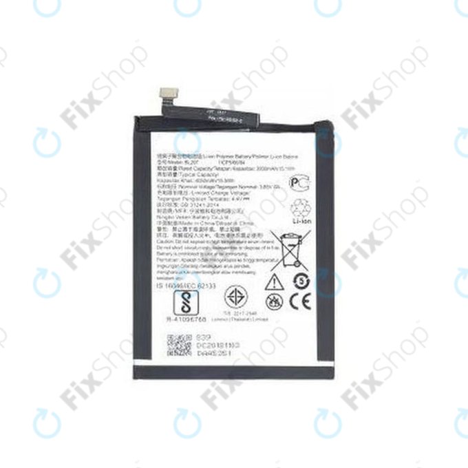 Batteria per Lenovo K10 Plus, K5 Pro, K10 Note, BL297, 4050mAh