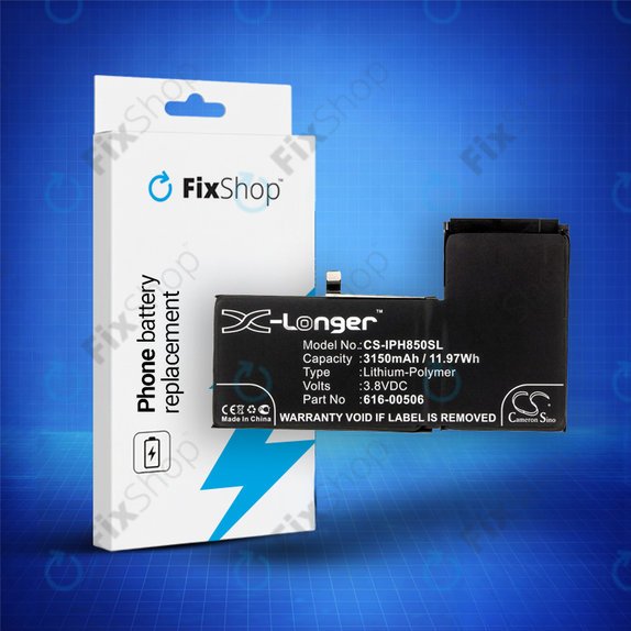 Batteria per iPhone XS Max, 616-00506, 3150mAh, HQ