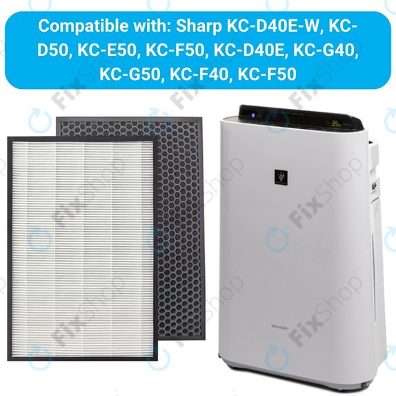 Filtro HEPA per Sharp KC-seriess (Activated carbon)