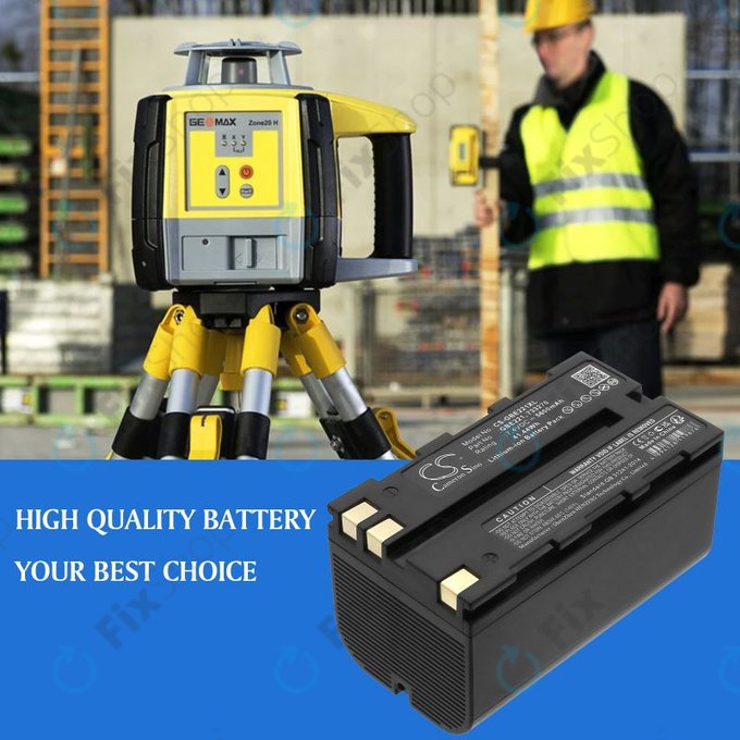 Batteria per Geomax Stonex R6, Zoom 35, ZBA200, Li-Ion, 5600mAh, 7.4V, HQ