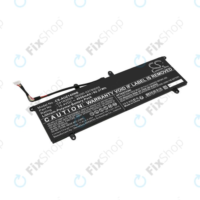Batteria per Asus ZenBook DUO 14, C41N2004, Li-Pol, 4050mAh, 15.4V, HQ
