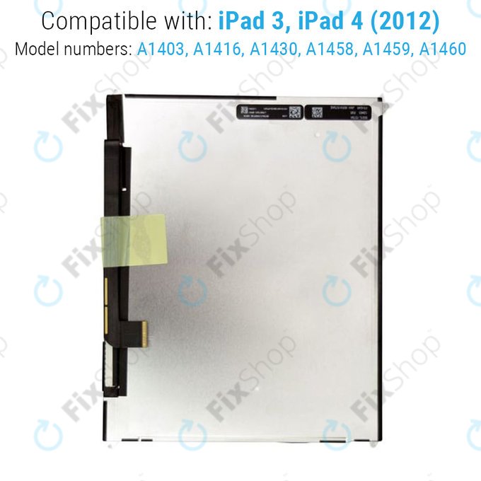 Schermo LCD per Apple iPad 3, iPad 4, Refurbished