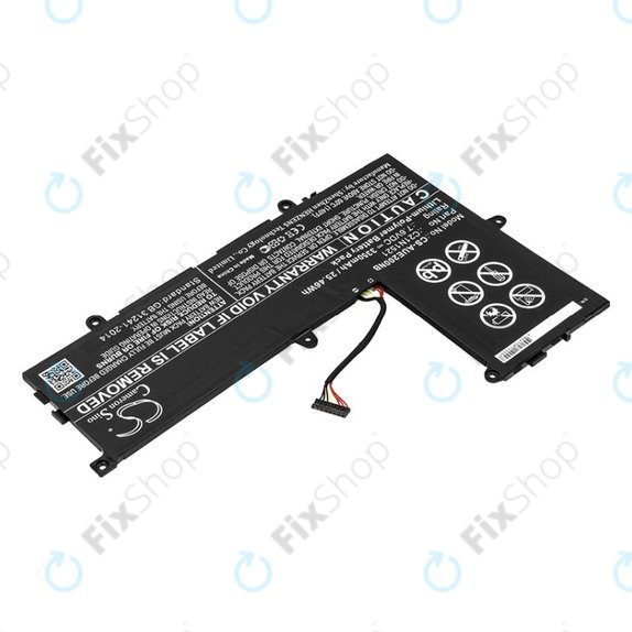 Batteria per Asus VivoBook E200, L200, Eeebook X206, C21N1521, Li-Pol, 3350mAh, 7.6V, HQ